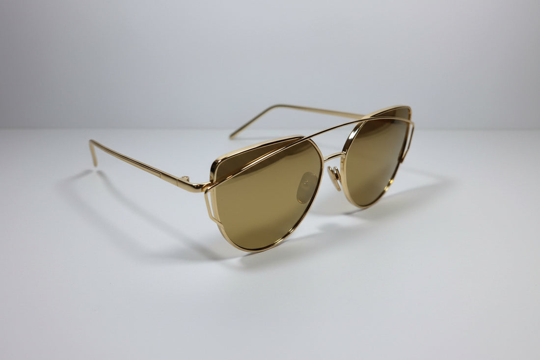 Auksiniai saulės akiniai GLAM ROCK