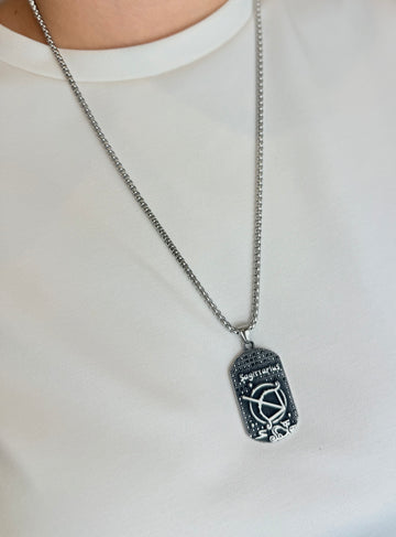 Grandinėlė su šaulio zodiaku