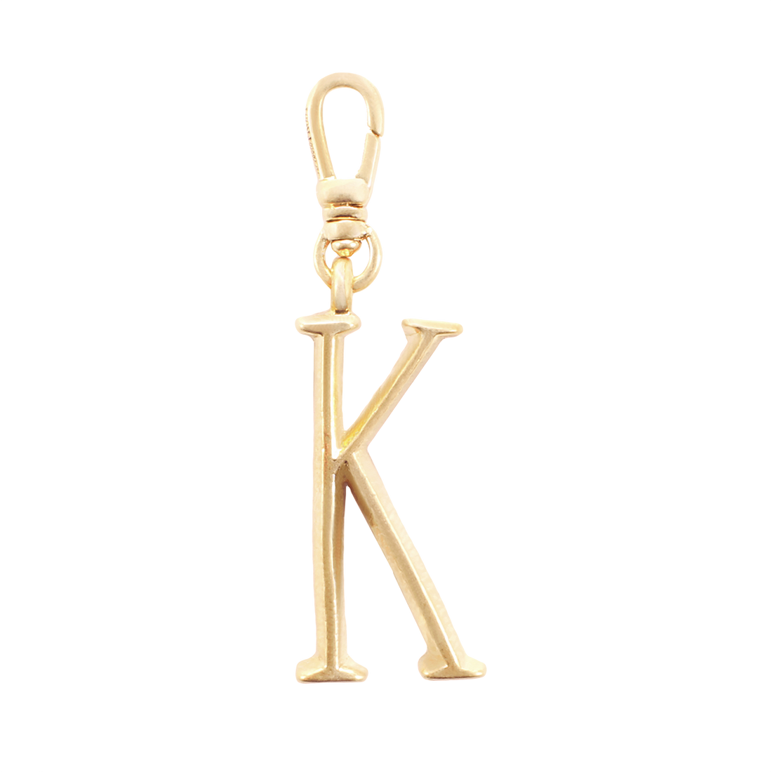 Vintažinio stiliaus pakabukas 'K' raidė